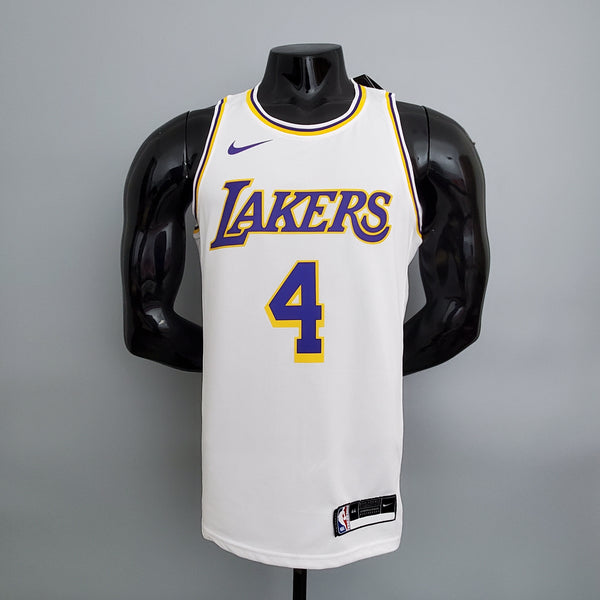 Camisa NBA Lakers #4 Rondo New Finals White - 23/24