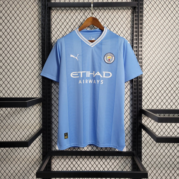 Camisa Manchester City Home 23/24 - Puma Torcedor Masculina - Lançamento