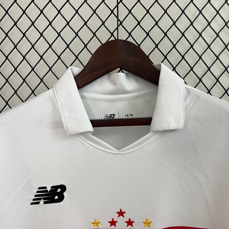 Camisa Manga Longa São Paulo I 24/25 - Adidas - Branca