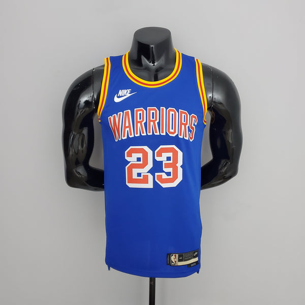 Camisa NBA Golden State Warriors #23 Green - Retro Blue