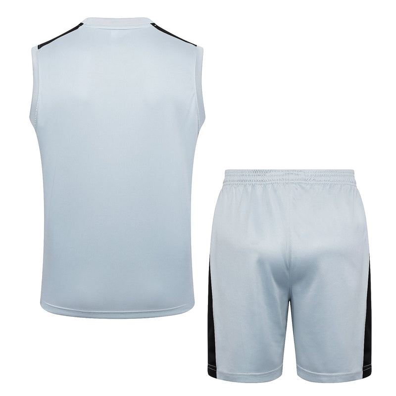 Kit Treino PSG 23/24 Nike - Branco e Preto - 23/24