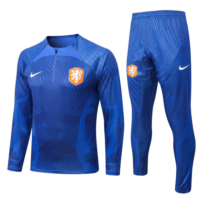 Conjunto de Treino da Holanda 22/23 Azul