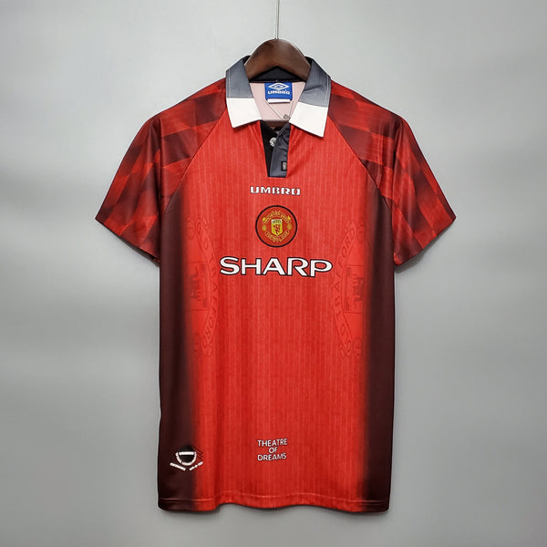 Camisa Manchester United Titular 1996 - Versão Retro