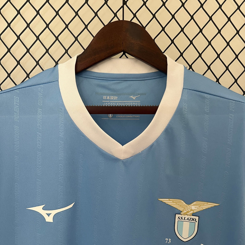 Camisa Lazio 50 anos Comemorativa 24/25 Azul