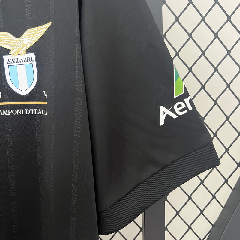 Camisa Lazio 50 anos Comemorativa 24/25 Black