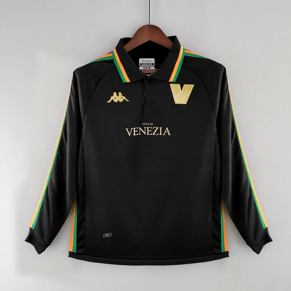 Camisa Venezia Titular 22/23 - Versão Torcedor Manga Comprida