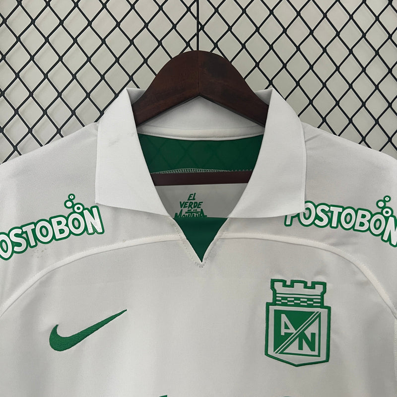 Atlético Nacional do Uruguai Away 24/25 - Branco com Verde