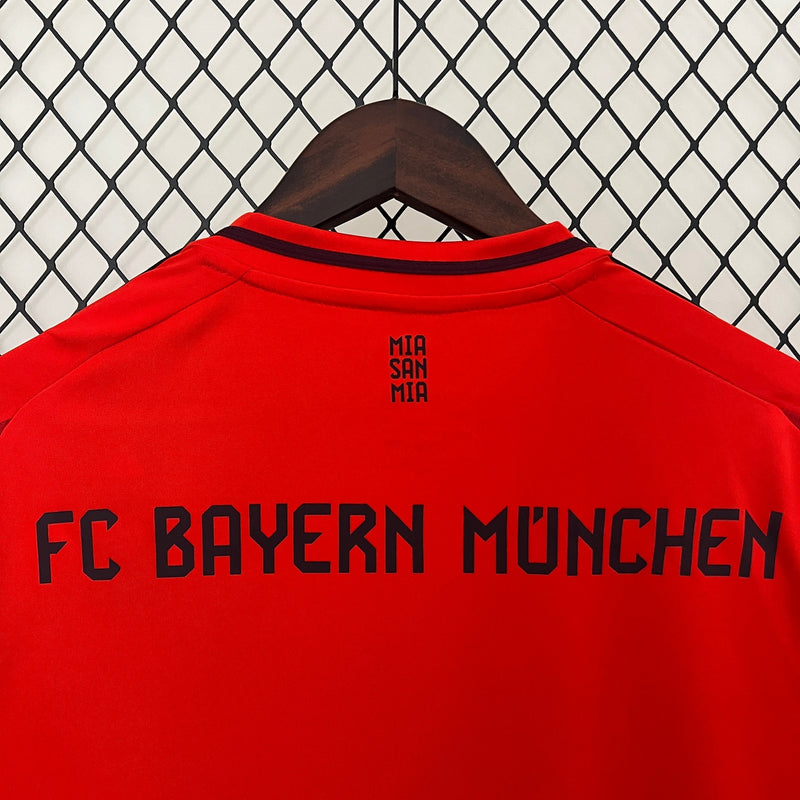 Camisa Bayern de Munique I 24/25 Adidas - Vermelho