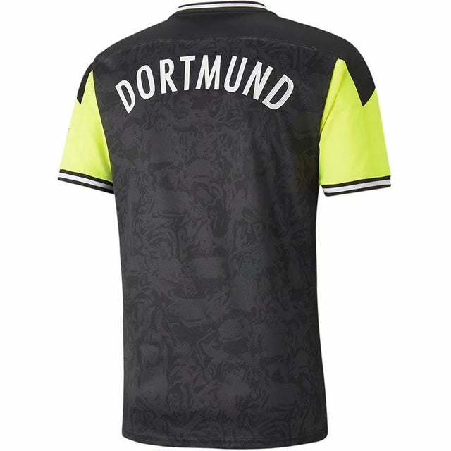 Camisa Anos 90 Borussia Dortmund 21/22 Puma - Preto e Amarelo