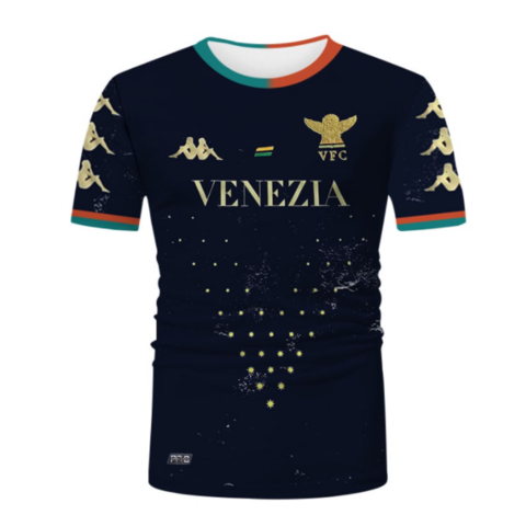 Camisa Venezia I 21/22 Kappa - Preto