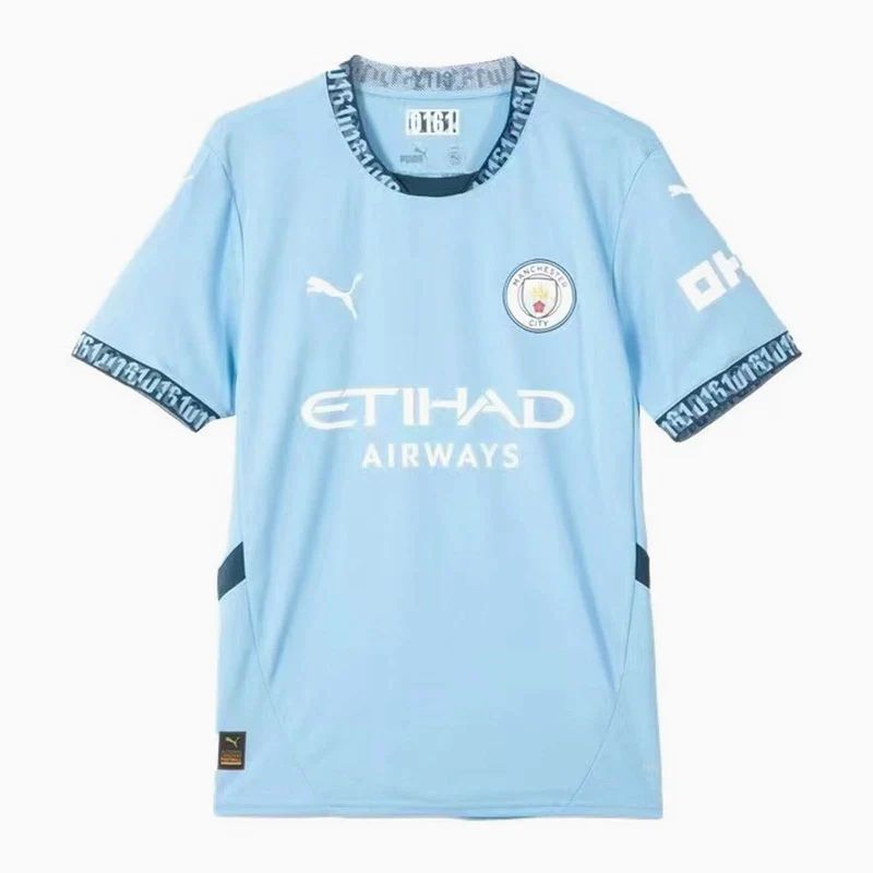 Camisa Manchester City Home 24/25 Puma - Azul