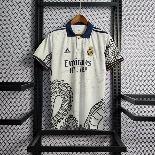 Camisa Real Madrid Edição Especial Dragão Chinês 22/23 - Versão Torcedor