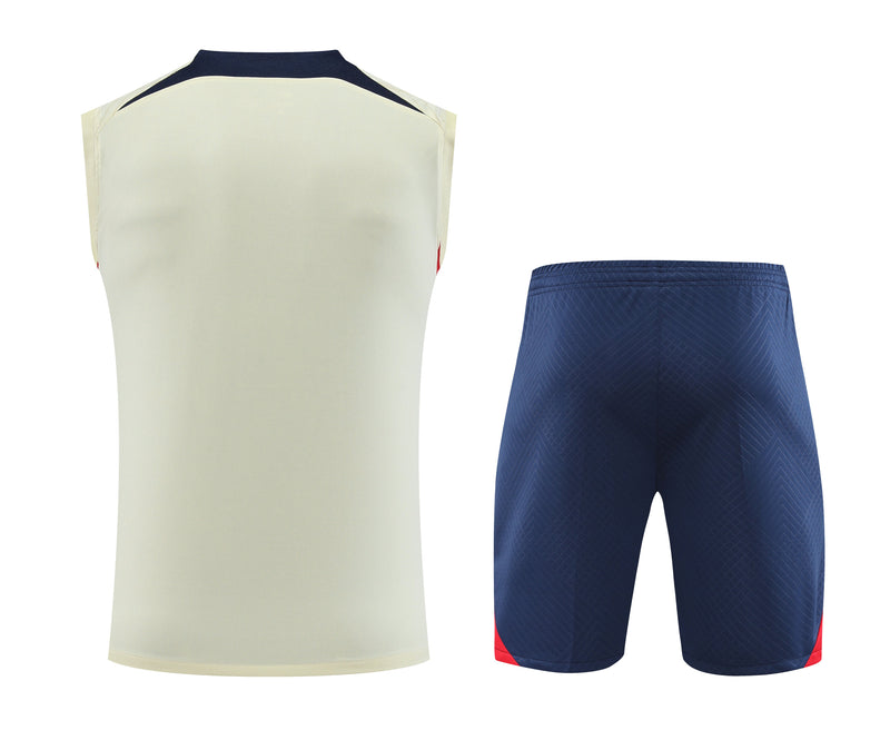 Kit Treino PSG 23/24 Nike - Creme