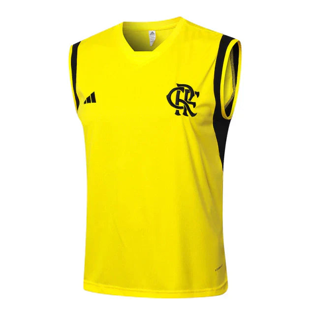 Kit Treino Flamengo 24/25 Adidas - Amarelo