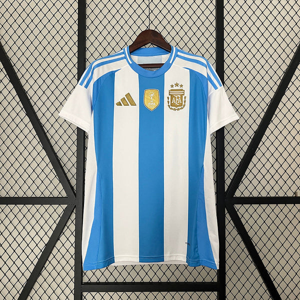 Camisa Seleção da Argentina 24/25 Adidas - Azul e Branca