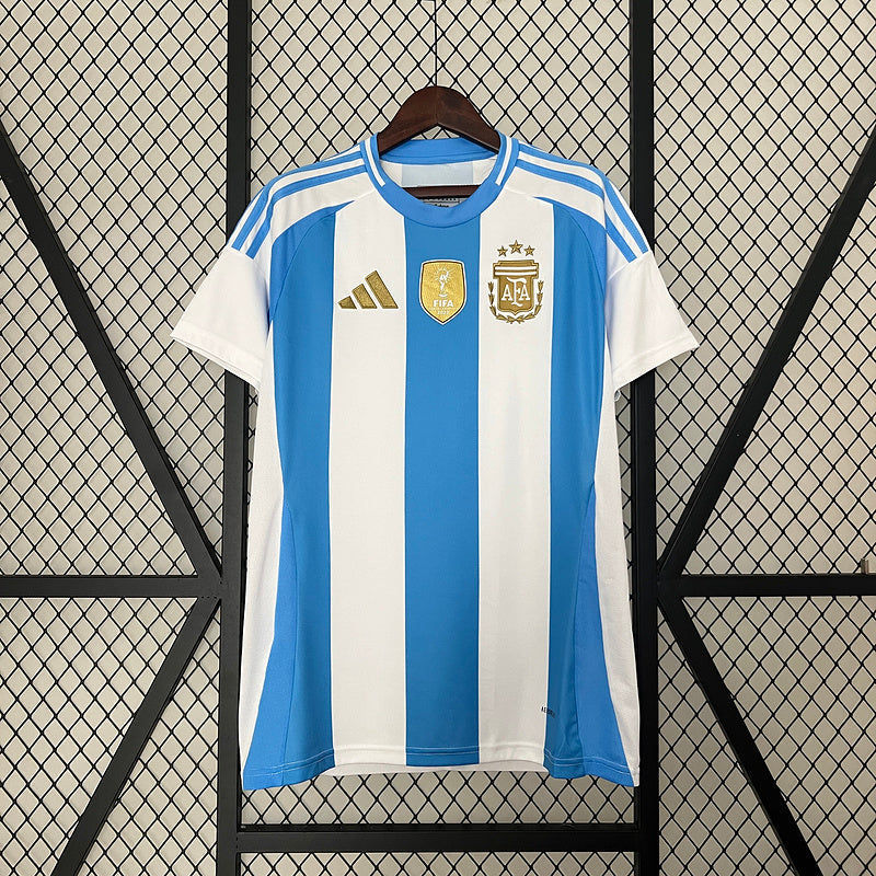 Camisa Seleção da Argentina 24/25 Adidas - Azul e Branca