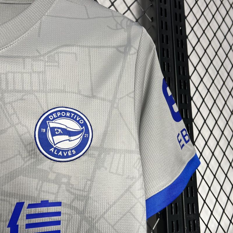 Camisa do Deportivo Alavés ll 24/25 Branco