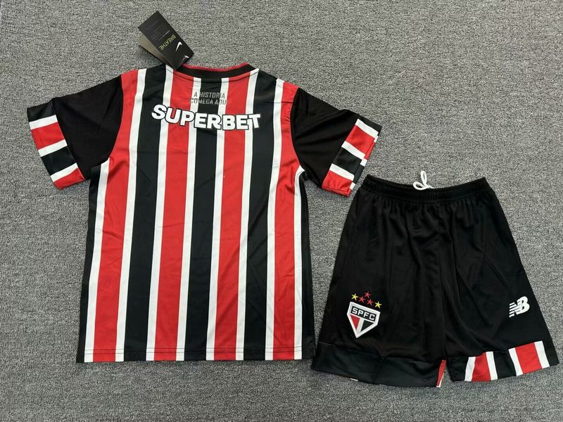 Kit Infantil São Paulo 24/25 New Balance - Tricolor