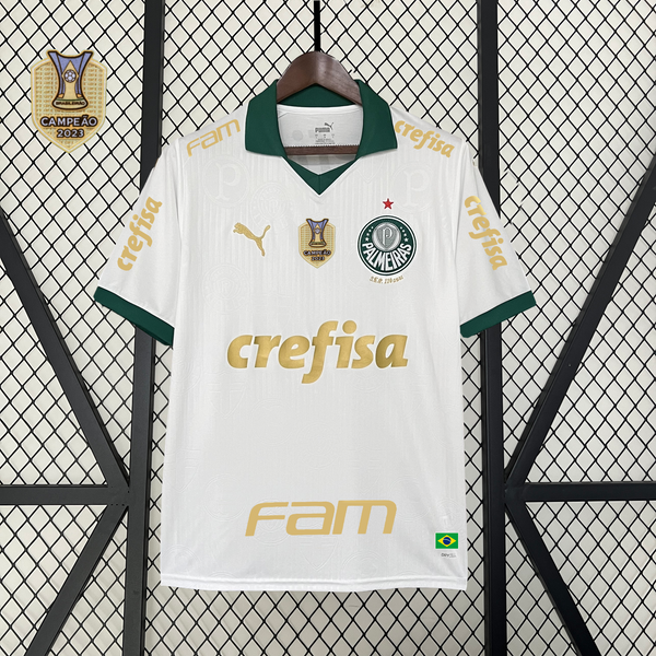 Camisa Palmeiras II 24/25 + Patrocínios e Patch - Puma - Branca