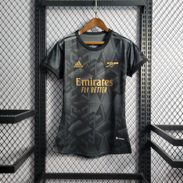 Camisa Arsenal Reserva 22/23 - Versão Feminina