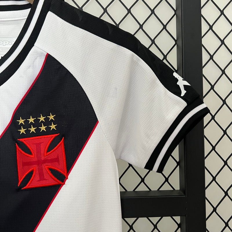 Kit Infantil Vasco II 24/25 Kappa - Branca