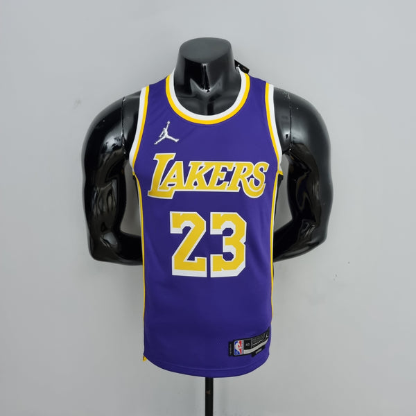 Camisa NBA Lakers #23 Jordan Purple 75° Aniversário- 23/24