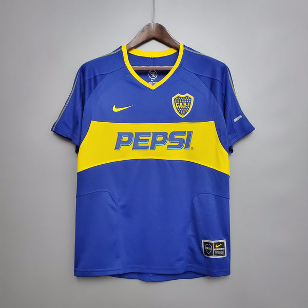 Camisa Boca Juniors Titular 03/04 - Versão Retro