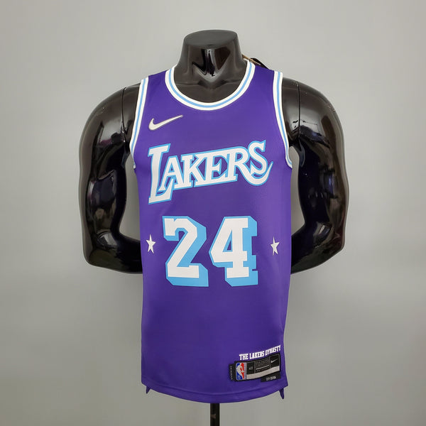 Camisa NBA Lakers #24 Bryant City Edition Purple - 23/24