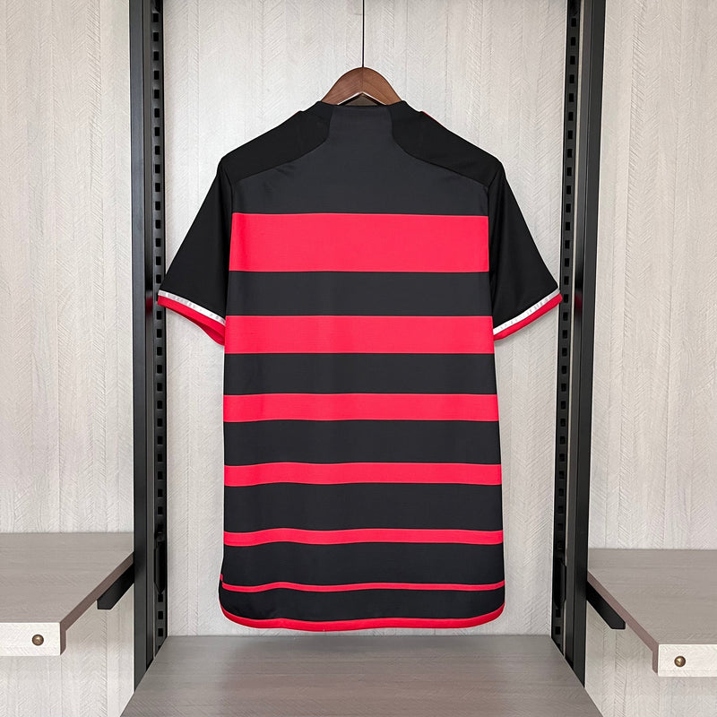 Camisa Flamengo I 24/25 - Adidas - Vermelho e Preto