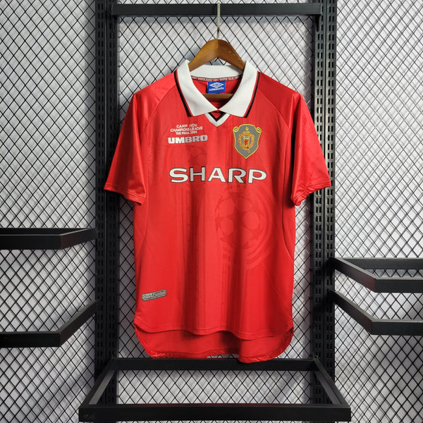 Camisa Manchester United Titular 1999 - Versão Retro